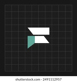 Initial letter free F logo vector design template. Business icon design.