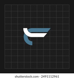 Initial letter free F logo vector design template. Business icon design.