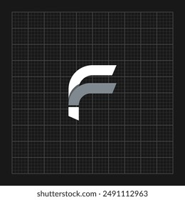 Initial letter free F logo vector design template. Business icon design.