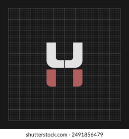 Initial letter free H logo vector design template. Business icon design.