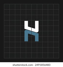 Initial letter free H logo vector design template. Business icon design.