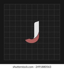 Initial letter free J logo vector design template. Business icon design.