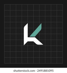 Initial letter free K logo vector design template. Business icon design.