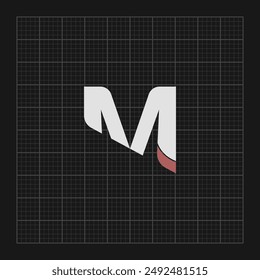 Initial letter free M logo vector design template. Business icon design.