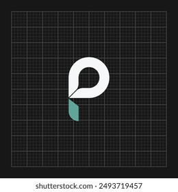 Initial letter free P logo vector design template. Business icon design.