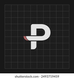 Initial letter free P logo vector design template. Business icon design.