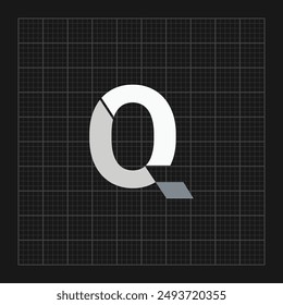 Initial letter free Q logo vector design template. Business icon design.