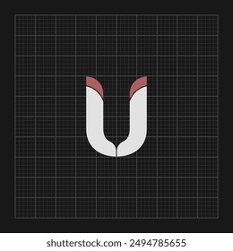 Plantilla de diseño de Vector de logotipo U sin letra inicial. Diseño de iconos de negocios.
