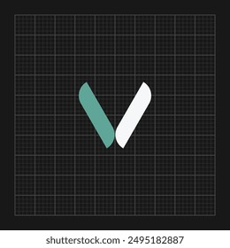 Initial letter free V logo vector design template. Business icon design.