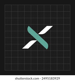 Initial letter free X logo vector design template. Business icon design.