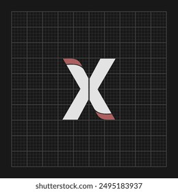 Initial letter free X logo vector design template. Business icon design.