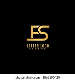 Initial Letter FS logotype company name monogram design for Company and Business logo.