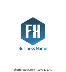 Initial Letter FX Logo Template Design