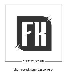 Initial Letter FX Logo Template Design
