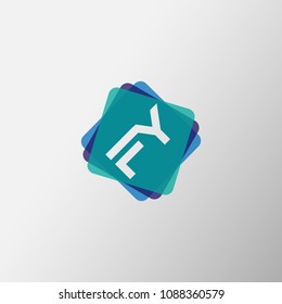 Initial Letter FY Logo Template