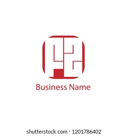 Initial Letter FZ Logo Template Design
