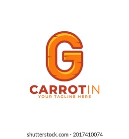 Vector de diseño de logotipo de restricción G de la letra inicial. Diseñado para diseño de sitios Web, logotipo, aplicación, interfaz de usuario