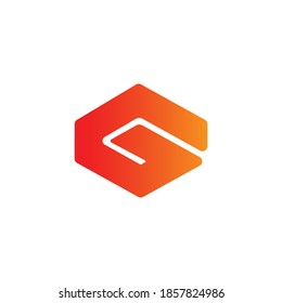 Initial letter G Creative logo icon sign vector design template