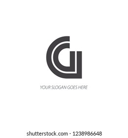 Initial Letter G Design Logo Template Stock Vector (Royalty Free ...