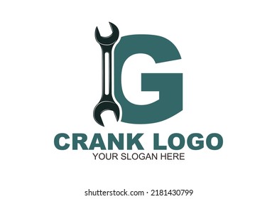 initial Letter G grank logo