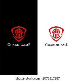 Initial Letter G G Guardian Shield Strong Logo Design Vector, Shield Guardian Technology Gaming Security Business Logo