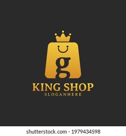 Initial Letter G King Shop Logo Stock Vector (Royalty Free) 1979434598 ...
