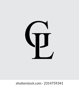 Initial Letter G L Logo Design Outstanding Creative Modern Symbol Sign