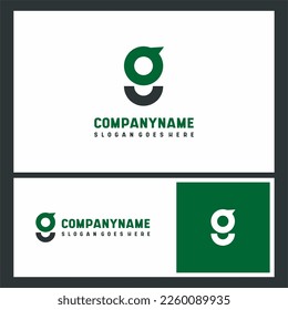 initial letter g logo abstract