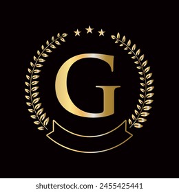 Initial Letter G Logo Concept For Education, University And Academy Symbol