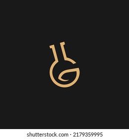 Initial Letter G Logo Design Business Vector Template. Creative Abstract Letter G lab Logo Vector
