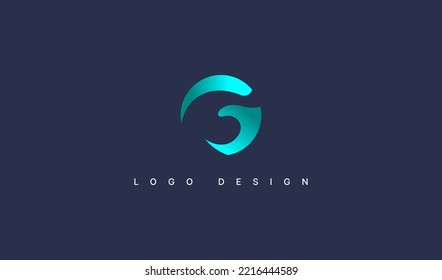 Initial letter G logo design template element. Letter G usable for business and company branding logos. flat vector logo design template element.