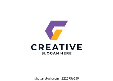 initial letter G logo design inspiration.