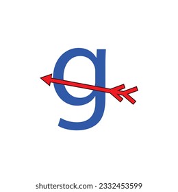 Initial letter G logo design