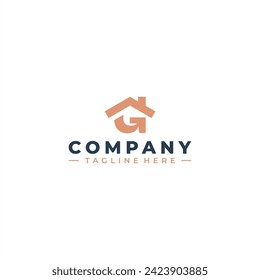 initial letter G logo design