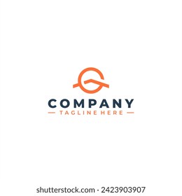 initial letter G logo design
