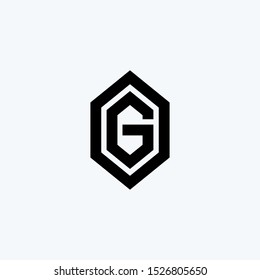 letra inicial del icono del logotipo G, inspiradores diseños de logotipo para empresas Vector