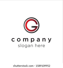initial letter G logo icon design template elements - vector sign. Business card templates.
