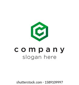 initial letter G logo icon design template elements - vector sign. Business card templates.
