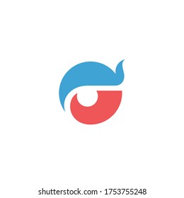 initial letter G logo and music design template
