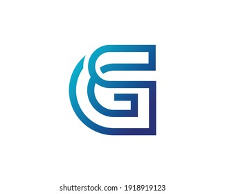 Initial letter G logo template suitable for businesses and product names. This stylish logo design could be used for different purposes for a company, product, service or for all your ideas.