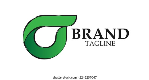 Anfangsbuchstaben G Logo Vorlage. Symbole für Unternehmen der Mode-, Sport-, Automobil- usw. 