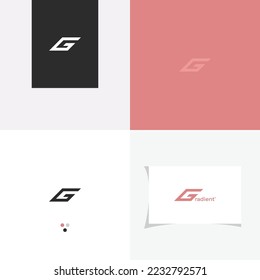 Initial Letter G Logo. Usable for Business and Branding Logos. Flat Vector Logo Design Template Element. Saleable for extend