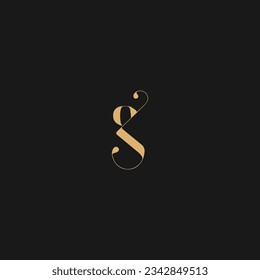 initial letter G logo vector design, G luxury icon,
