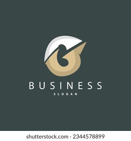 Initial Letter G Minimalist Logo, Simple Luxury Logotype Vector, Corporate Identity Emblem Symbol Design Brand, Company, Business