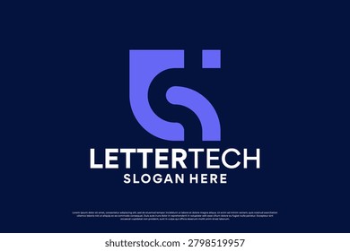 Initial Letter G Tech Logo Design