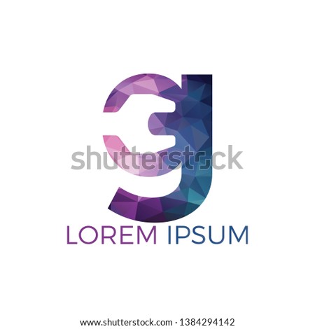Initial letter G and wrench logo design. Repair business and constuction logo design concept.
