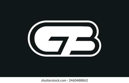 Initial Letter GB Logo Design. GB Logo Design. Creative And Modern GB logo.