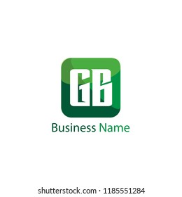 Initial Letter GB Logo Template Design