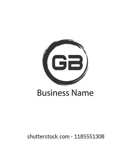 Initial Letter GB Logo Template Design