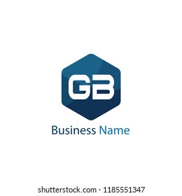 Initial Letter GB Logo Template Design